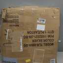 BTEXPERT Aluminum Indoor Outdoor 23.75" Round Restaurant Bar Height 45" Table flip top, Patio Stainless Steel Silver Furniture 25.75" Base