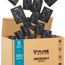 Shower Body Wipes, 480 Individually Wrapped Personal Hygiene Body Cleansing Wipes for Women and Men, Keep Clean After Gym Travel Camping Outdoors Sports