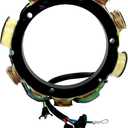 Stator For Yamaha CDI 177-688-11 688-85510-10/11-00 Outboard 75 85 90 HP 15-Amp 3-Cylinder 1984-1996 Assembly C75 C85 CV85 E75
