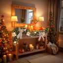 WBHome 9 Feet/108 Inch Christmas Garland Woodland Themed Holiday Decorations (Maillard)