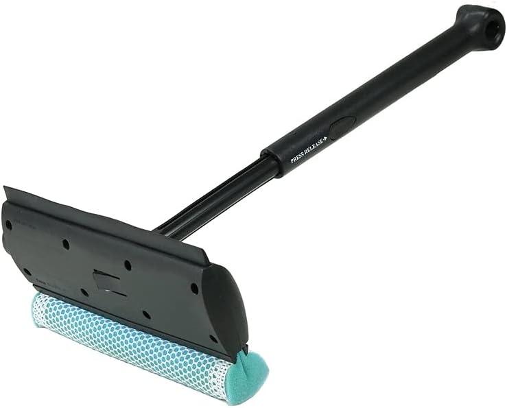 9038 8" Compact Folding Squeegee , Black