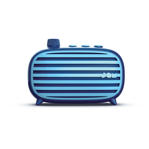Jam Retro Classic Premium Wireless Bluetooth Speaker Blue- NIB