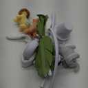 The Peanutshell Crib Mobile for Boys or Girls - White Musical Baby Crib Mobile with 12 Lullabies, Jungle Animal, Baby Safari Animals Nursery Decor