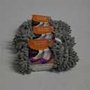 Dust Mop Slippers  Gray One Size 3 Pack