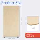 3 mm Baltic Birch Plywood 1/8 x 12 x 24 Inch, Box of 6 B/BB Grade Craft Wood, Stronger Than Basswood Sheets, for Laser, CNC Cutting and Wood Burning, by Woodpeckers