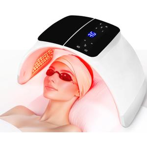 Red Light Therapy Mask LED Light Therapy Equipment FSA HSA Eligible Light Therapy Tool Skin Care Equipment at Home, Facial Neck Body Hand Beauty Mask