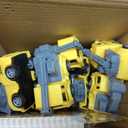 24 Pack Valentines Day Gifts for Kids School - Valentines Exchange Cards for Kids Classroom - Construction Truck Vehicles Toys Card Bulk - Valentine Cards for Toddlers Boys Class Party Favors Prizes, Small