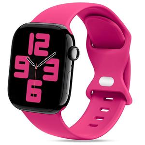 [5 PACK] STG Sport Watch Band Compatible with Apple Watch Band 38mm 40mm 41mm 42mm 44mm 45mm 49mm Soft Silicone Replacement Sport Strap Compatible for iWatch Ultra SE Series 9/8/7/6/5/4/3/2/1,Set of 2