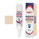 ZippySolve Tile Grout, Repair Kit, Restore & Renew Tile Joints Line, Fast Drying Tile Grout Paint Squeeze Tube for Bathroom Shower Kitchen Floor, Waterproof (8.8 oz, Beige)