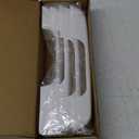 GearUp Door Handle Cover for Ford F150 Crew Cab 4 Door 2021-2025 ABS White Painted Tailgate Handle Cover (Not Replacement)