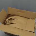 100 Pack 5.8x3.2x8.25 Inch Brown Kraft Paper Gift Bags with Handles - Bulk Small Plain Natural Bags for Birthday Party Favors, Grocery, Retail Shopping, Wedding, Craft, Goody, Takeouts, and Business