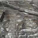 Decorative Garden Fence 32in (H) x22ft (L),Arched Metal No Dig