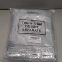 Xuniea 50 Pcs Mini Clear Makeup Bag Small Clear Zipper Pouch Travel Plastic Cosmetic Organizer Waterproof for Toiletries Swimsuit Bikini Bathing Suit(9.8'',Transparent)