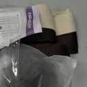 Beige Blackout Pinch Pleated Curtains for Bedroom 95 Inch Length, Linen Strip Textured Weave 100% Blackout Thermal Insulated Back Tab Drapes with Hooks for Track System 2 Panels W40 x95 L