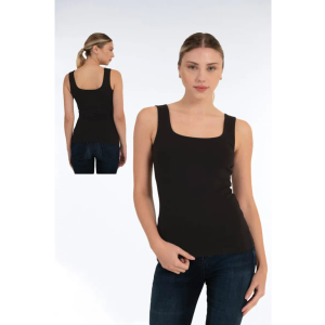 Women's Tank Top Sleeveless Ladies Workout Tee Black S