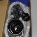 Portable Fuel Transfer Pump with Auto-Stop, 51" Extra Long Hose, 3.2 Gallon per Min, 4 Can Adapters and Leak protection, Automatic Powered Gas Pump for Oil, Diesel and Gasoline