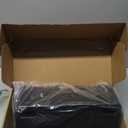 License Plate Frame Bracket Compatible with Chevrolet Corvette C8 2020-2025,ABS Tag Bracket Front Bumper License Plate Mount Adapter Relocation Holder Kit Accessories OE86801045 (Black)