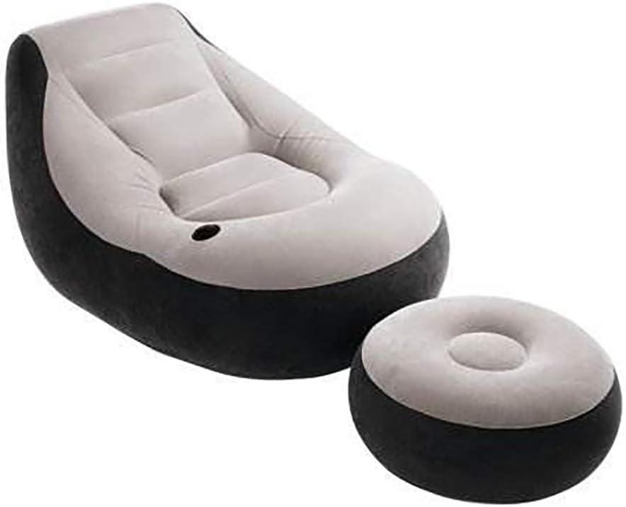 Intex Inflatable Ultra Lounge with Ottoman (1 Pack)