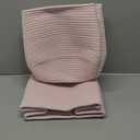 ENAORGAN Set of 2Pink Rope Basket for Shelves Woven Rectangle Storage Basket Bins for Nursery Toy Storage for Baby Girl