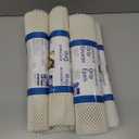 Magic Cover Thick Grip Non-Adhesive Liner for Shelves, Drawers and Counter Tops, 12 inches by 4 feet, White Pack of 6