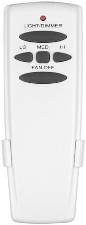 Ceiling Fan Remote Control Replacement for Hampton Bay Harbor Breeze Hunter Fan-HD Fan-HD5 L3H2010FANHD L3H2014FANHD UC7078T CHQ7078T,3-Speed, Light Dimmer, 303.9MHz