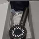 FEELSO Filtered Shower Head with Handheld, High Pressure 4 Spray Showerhead with Filters & Upgraded Anti-clog Nozzles for Hard Water -Remove Chlorine, Reduce Dry Itchy Skin -ON/OFF Switch for Pet Bath (Gray)