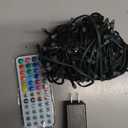 Brizled Color Changing Mardi Gras Lights, 66ft 200 LED RGB String Lights Music Sync, 120+ Modes Remote Dimmable Outdoor Christmas Light, Mini Tree Light Indoor Plugin for Xmas Halloween Party Decor