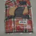 Kuoser Waterproof Dog Coat, Reversible Dog Jacket for Medium Dogs, Adjustable Durable Doggie Winter Coat Warm Puppy Cold Weather Apparel from Small to Large Breed, Bright Red M (Medium (Pack of 1))