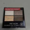 Revlon Eyeshadow Palette by Revlon, ColorStay Day to Night Up to 24 Hour Eye Makeup, Velvety Pigmented Blendable Matte & Shimmer Finishes, 555 Moonlit, 0.16 Oz, 555 Moonlit, 0.16 oz