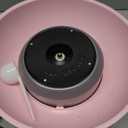 Cotton Candy Machine for Kids & Family, Mini Cotton Candy Maker with 10 Sticks & Sugar Scoop, Home Birthday Family Party Christmas Gift (Pink)