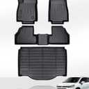 Floor Mats for Chevy Trax 2014-2023 & for Buick Encore 2013-2023 (Not GX) Front 2nd Seat Automotive Cargo Liner 4 Pcs 2014 2015 2016-2021 2022 for Chevrolet & for Buick Encore All Weather Accessories