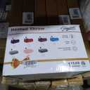 Homemate Heated Blanket Electric Throw - 50"x60" Heating Blanket Throw 1/2/4/6/8 Hours Auto-Off 10 Heat Level Over-Heat Protection Flannel Sherpa ETL Certification