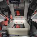 iTouchless 18 Gallon Rectangular Open Top Trash Can and Recycle Bin with AbsorbX Odor Control System Ultra Space-Saving Large Capacity Commercial Grade for Home, Office, Garage, Stainless Steel