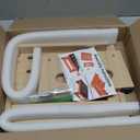 One Step Stool for Adults Seniors with Non-Slip Rubber Stepping Feet, Heavy Duty Platform Step Stools, 6.9 in Portable Bed Steps for High Beds for Bathroom, Bedroom, Kitchen & Kids Bedside Support (Light Wood)