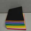 BUYGOO 60Pcs Stiff Felt Fabric Sheets, 8 x 12 inches Craft Felt Sheets Assorted Color 1mm Thick Stiff Craft Felt for DIY Crafts, Sewing, Crafting Projects