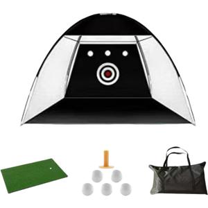 Hot Strike Cage, Swing Cut Off Outdoor Net, Practice Net (3m single grass set)