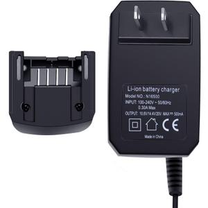 20 Volt LithiumIon Battery Charger LCS1620 for Black & Decker for Porter Cable for STANLEYBattery 12V 14.4V 18V 20 Volt Batteries LBXR20 LCS1620B LB20 LBX20 LBXR16 US Plug laipuduo