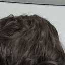 13x14cm U-shaped Silk Base Hair Topper for Women With Thinning Hair - Real Human Hair Piece, Long Curly Wavy Clip-in Hairpiece for Top Thin Loss, 10" Brown Left Side Part