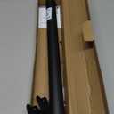 Supforce Closet Rods for Hanging Clothes, 17 to 28 Inches Stepless Adjustable Metal Closet Rod, 1.3 Inches Heavy Duty Clothes Hanging Rod for Closet Wardrobes Laundry RV, Black