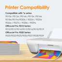 962XL Ink Cartridges Replacement for HP 962XL Ink Cartridges Combo Pack HP962XL/962 Work for HP Officejet Pro 9015e 9018e 9025e 9012e 9015 9010 9012 9018 9020 9025 Printer (4 Pack)