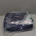 Everlasting Comfort Lumbar Support Pillow for Office Chair - Memory Foam Back Cushion for Chair, Car, Couch - Lumbar Pillow Promotes Better Posture, Back Pain Relief - Ideal for Gaming and Desk Chairs (F. Navy Blue)