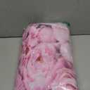 BINQOO 7x5ft Pink Rose Wall Background Pink Flowers Backdrops Spring Tea Party Backdrop Floral Girls Birthday Weeding Valentine's Day Mother's Day Event Banner Photo Props