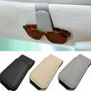 Car Sunglass Holder for Visor, Magnetic Car Eyeglass Holder Clip, Universal Vehicle Sunglasses Eyeglasses Mount, 1 Pack Gray