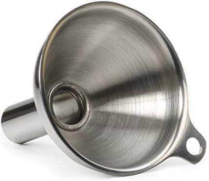 Stainless Steel Funnel - For Filling Narrow Jars and Bottles, 1 pc
