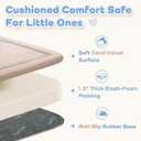 1.3" Thick Baby Play Mat for Floor,59x79 Large Memory Foam Tummy Time Mat