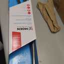 Moen DN2141CH 60 Inch Adjustable Stainless Steel Double Curve Shower Rod for 5ft Long Shower Tubs, Chrome