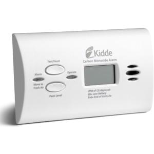 Kidde Carbon Monoxide Detector, AA Battery Powered CO Alarm with LEDs, Test-Reset Button, Low Battery Indicator, Portable