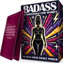 QUOKKA Badass Affirmation Cards for Women  95 Fierce Daily Motivational Messages to Awaken Power, Boost Confidence, and Uplift Mindset  Self Care and Mental Strength Gift for Her
