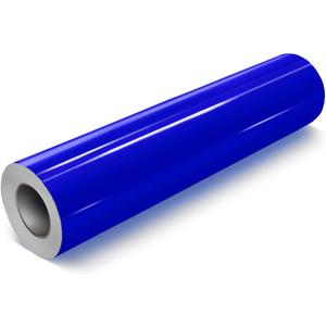 VViViD Brilliant Blue Gloss DECO65 Permanent Adhesive Craft Vinyl for Cricut, Silhouette & Cameo (11.8" x 20ft Large Roll)