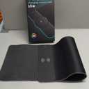 Charging RGB Gaming Mouse Pad - Wireless 15W Mousepad LED Extra Large Mouse Mat 80 * 30cm, 10 Light Modes Gaming Room Accessories, Computer Keyboard Mat Fast Charging Desk Mat for Gaming, Black